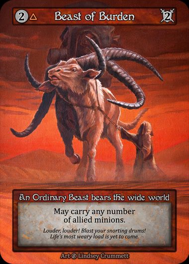 [Fire] Beast of Burden [beta-Ordinary]